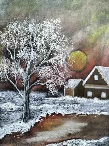 CHALET SOUS LA NEIGE